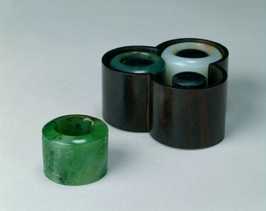 图片[1]-A group of jade rings-China Archive